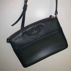 Black Kate Spade shoulder bag